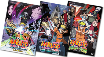 NARUTO THE MOVIES 3in1 SPECIAL DVD-BOX