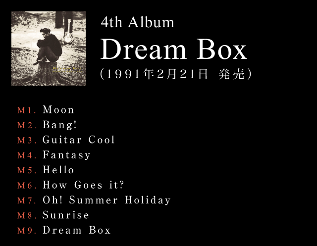 4th Album『Dream Box』