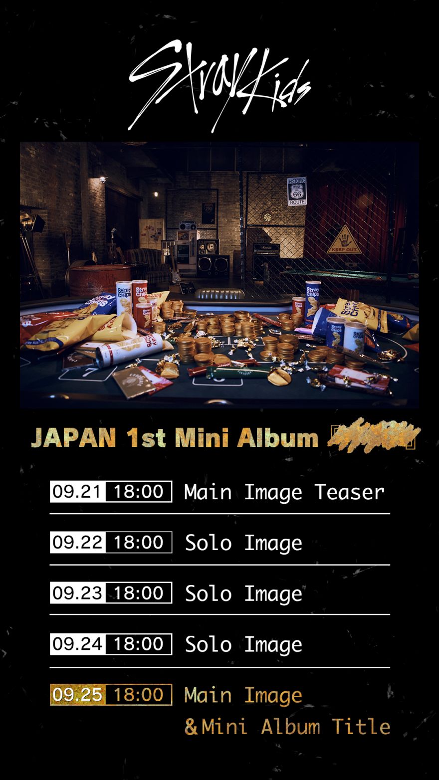 Stray Kids、JAPAN 1st Mini Albumのビジュアル解禁スケジュールが公開！ | Stray Kids | ソニー