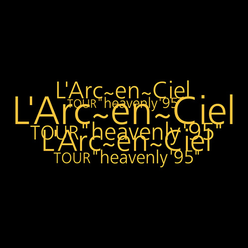 L'Arc～en～Ciel LIVE SET LIST L'Archives