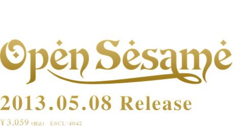 鈴木雅之 Open Sesame 2013.05.08 Release