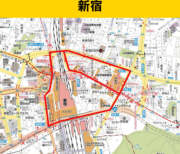 新宿MAP