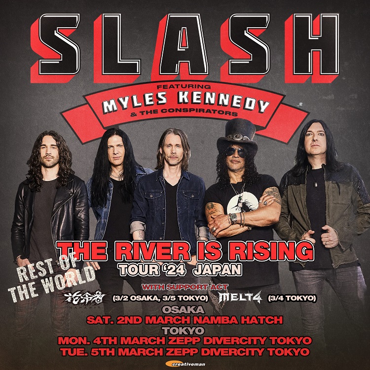 SLASH Featuring MYLES KENNEDY AND THE CONSPIRATORS
