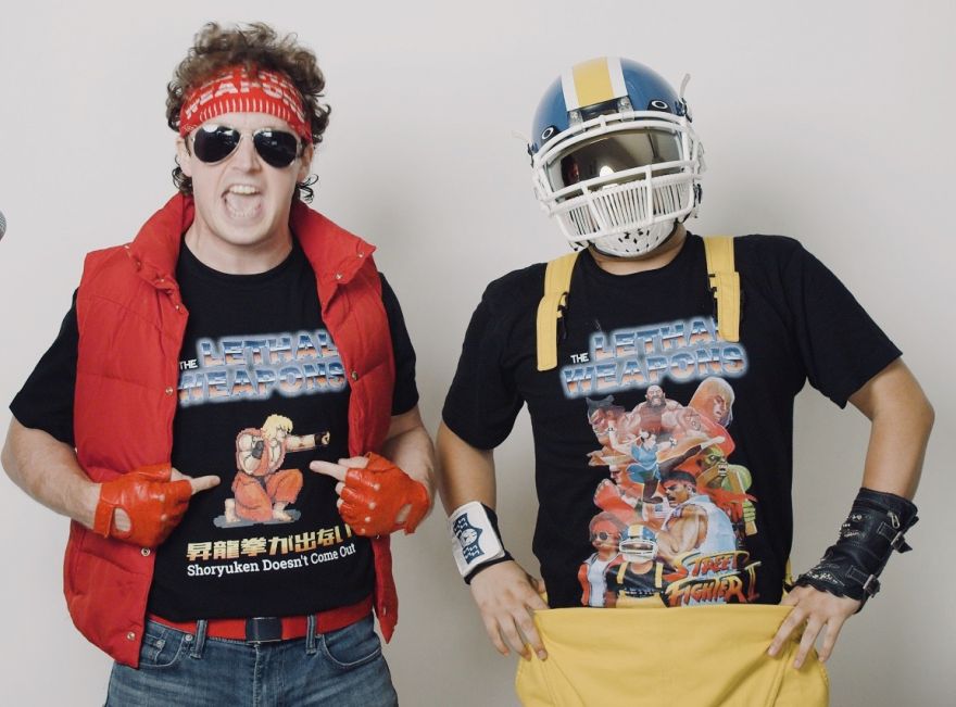 【非売品 レア 匿名配送】リーサルウェポンズ　 Tシャツとグッズセット ストリートファイターIIコラボレーションTシャツ(全3種)が発売決定