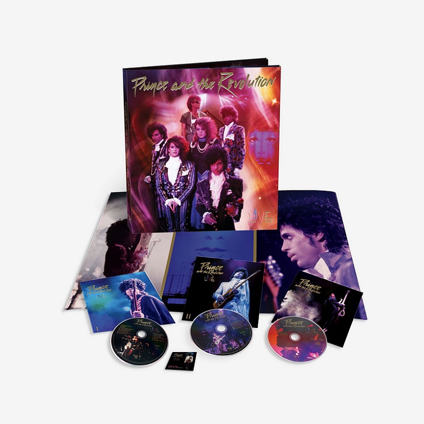プリンス&ザ・レヴォリューション 『ライヴ 1985』CD+Blu-rayプロダクト・イメージ画像