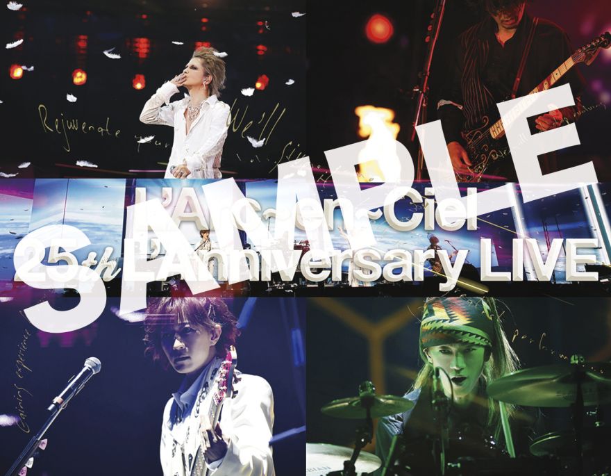 5月30日発売 LIVE Blu-ray / DVD「25th L'Anniversary LIVE 