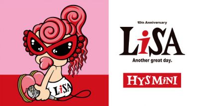 LiSAとHysteric miniのコラボレーションキャラクター「LiSAMiNI」 第二 