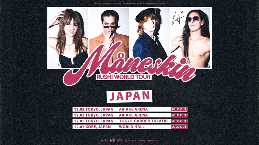 MÅNESKIN RUSH! World Tour