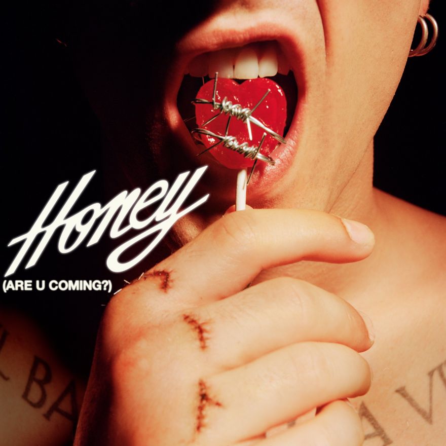 マネスキン「Honey（Are U Coming）」ジャケット写真