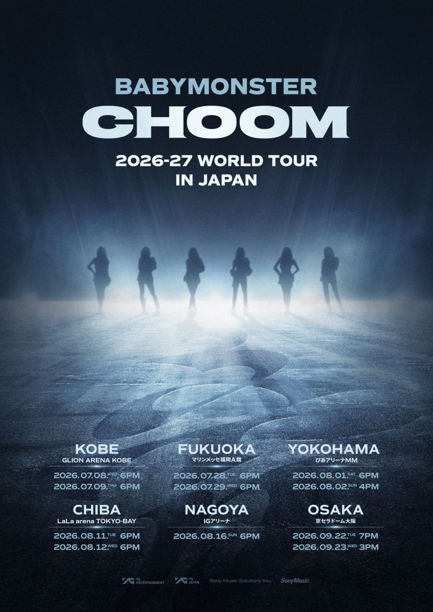 2026-27 BABYMONSTER WORLD TOUR [춤(CHOOM)] IN JAPAN』アリーナ公演