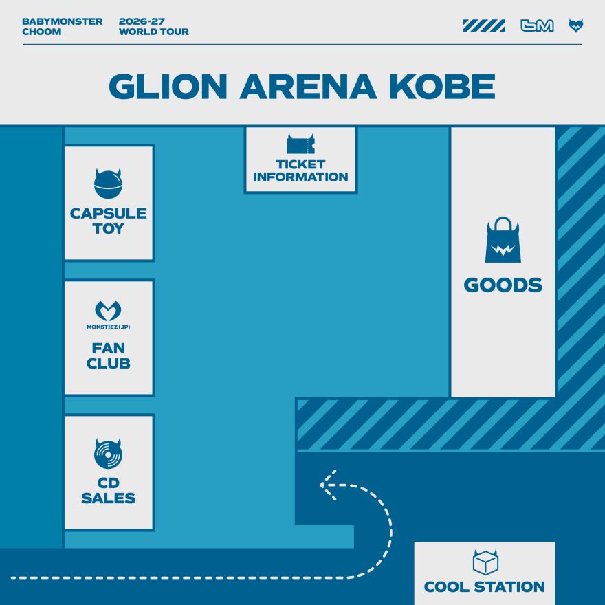 2026-27 BABYMONSTER WORLD TOUR [춤(CHOOM)] IN JAPAN』GLION ARENA